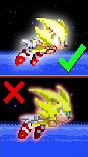 These NEW Sonic Sprites LOOK GREAT! 😊 3'Mixed 😊 Sonic 3 A.I.R. Mods Shorts #sonicshorts