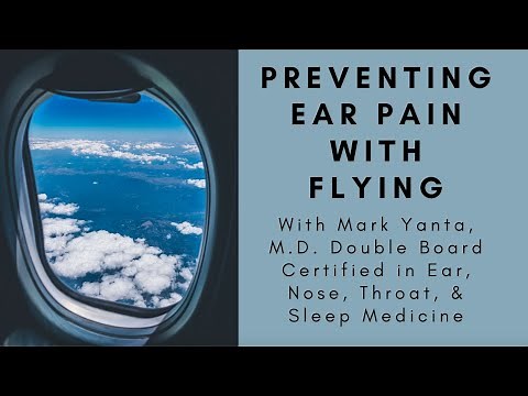 How to prevent ear pain with flying
