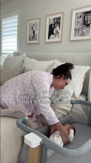 Sweet Motherhood Moments 🤍 | Newton Bassinet & Bedside Sleeper