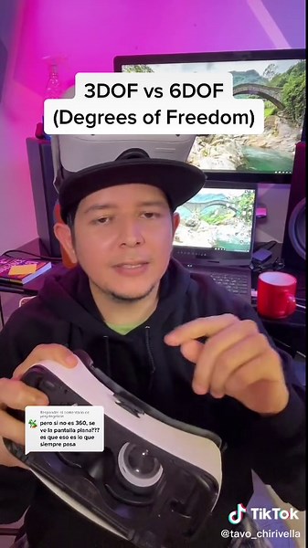 Responder a @yosydegalicia 3Dof vs 6Dof #oculusquest2 #realidadvirtual #virtualreality