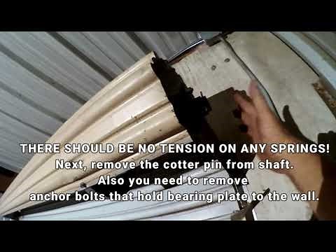 Change Spring on Storage Door