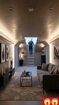 🚧 24 Hours Me Secret Underground Bunker Banaya! #viral #aistory #trending bunker