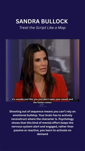 Les Chantery Studio on Instagram: "Shooting out of sequence is not just a logistical challenge. It fundamentally changes how an actor’s brain works. When scenes are filmed out of order, the nervous system cannot rely on emotional carryover. Instead, the actor must reconstruct intention, relationship, and inner logic from scratch. Cognitive neuroscience shows that this kind of task engages executive function, working memory, and predictive processing, the systems responsible for authorship rather