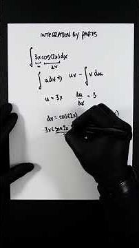 Integration by Parts EXPLAINED #integration #alevelmaths #integrationformulas