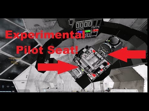 Experimental Pilot Seat