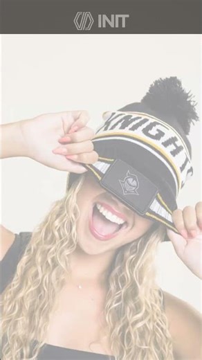 UCF Beanie Hat, Official UCF Knights Logo & Interchangeable Patches by INIT Brand #ucf #ucfknights