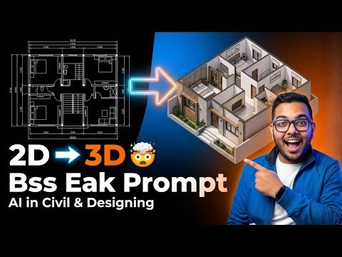 2D plan to 3D Isometric in SECONDS! 🤯 | Ai in civil & designing | Part 1