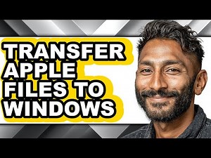 How to Transfer Apple Files to Windows (full Guide)