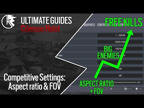 The BEST ASPECT RATIO + FOV in Rainbow Six Siege