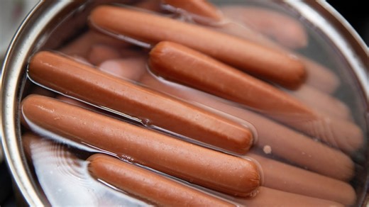 Never leave hot dogs in boiling water. Here's why