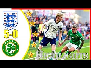 England Vs Ireland | Football Match 2024