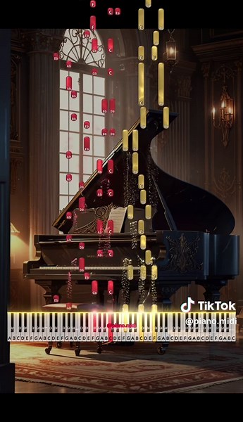 From the start | tutorial | like/follow-more | #pianocovers #pianotutorials #pianotok