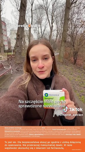 Pogoda nie rozpieszcza? A w dodatku zatokowy ból głowy, katar i zatkany nos psują Twoje plany? Nie pozwól, by zapalenie zatok zatrzymało Cię w domu! Poznaj lek Sinupret® extract, który działa od pierwszych objawów ostrego zapalenia zatok przynosowych [1] W leczeniu zapalenia zatok nie rezygnuj z leku na rzecz suplementu diety – wybierz skuteczną terapię! [1] Dokumentacja rejestracyjna leku Sinupret® extract.odzyskaj dostęp!