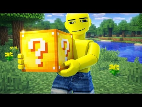 LUCKY BLOCK MOD IS INSANE! (Minecraft)