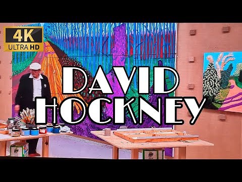 🇫🇷[PARIS ART EXHIBITION] DAVID HOCKNEY 25(LOUIS VUITTON FOUNDATION) (4K 120FPS UHD) 10/APRIL/2025