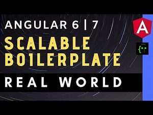 Angular Real World Application Boilerplate | CodeWithSrini