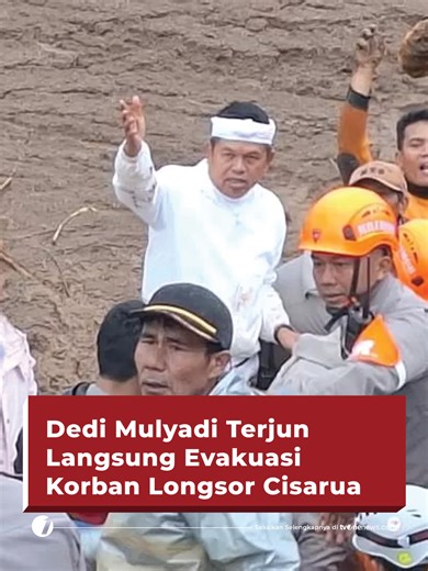 Gubernur Jawa Barat Dedi Mulyadi meninjau langsung lokasi longsor di Desa Pasirlangu, Kecamatan Cisarua, Kabupaten Bandung Barat, yang terjadi pada Sabtu (24/1/2026) dini hari. Longsor di kaki Gunung Burangrang tersebut menghancurkan puluhan permukiman warga serta lahan perkebunan sayur, dan menelan banyak korban jiwa. Pemerintah Provinsi Jawa Barat memastikan area terdampak longsor akan kembali dihijaukan atau dihutankan. Hingga kini, tercatat 113 jiwa menjadi korban dengan rincian 9 orang meni