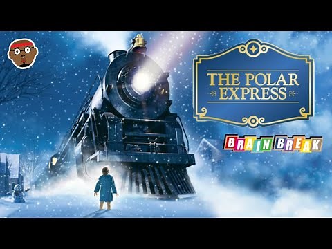 Polar Express Run- A Fun Christmas Brain Break and movement activity for Kids | PhonicsMan Fitness