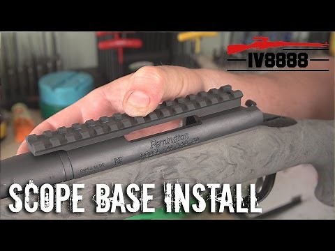 How to Install a Rifle Scope Base