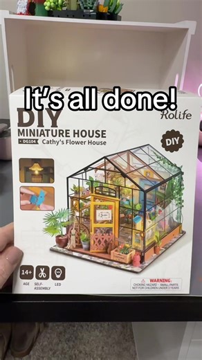 DIY Miniature Greenhouse Dollhouse: A Crafting Journey