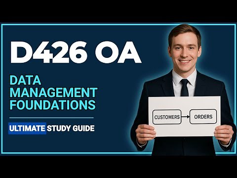 WGU D426 OA Study Materials & Practice – 100% Pass Guide