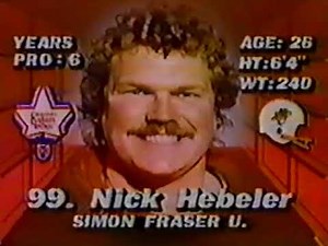 November 11, 1984 - CFL - West Final - Winnipeg Blue Bombers @ BC Lions