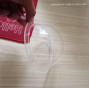 [Hot Item] Clear 12cm to 20cm Diameter Plastic Semicircle Perspex Hemisphere Acrylic Dome for Decoration