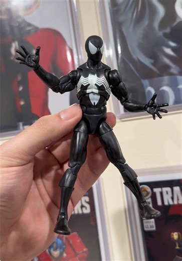Spider-Man Marvel Legends: Unboxing the Black Suit Figure