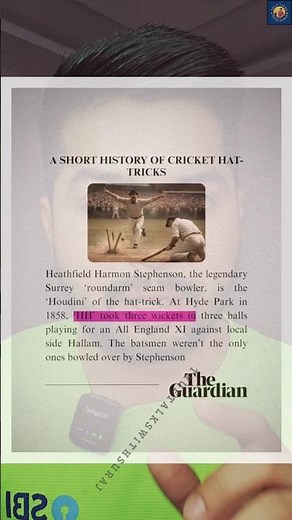 Hattrick word ka origin 😱 3 wickets aur ek HAT ki kahani! #hattrick #cricketshorts #crickethistory