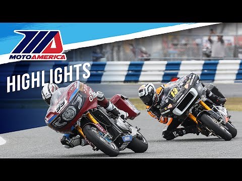 MotoAmerica Mission King of the Baggers Race 1 Highlights at Daytona 2023