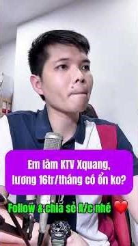 I work as an X-ray technician, is a salary of 16 million/month considered okay? | Dr. Dai - Medic...