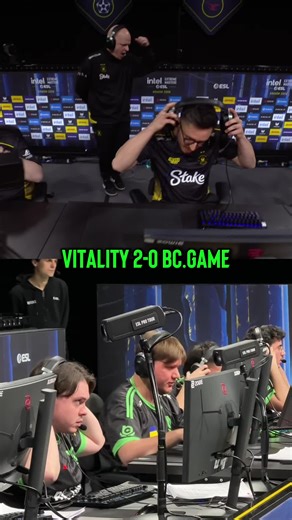 @TeamVitality secure a clean 2-0 win over BC.Game #ESL #gaming #cs2 #esports #iemkrakow2026