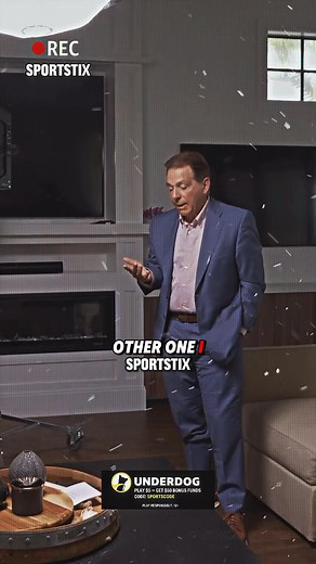 13K views · 135 reactions | Nick Saban Tries to Pick His Favorite Alabama Player Play $5 on Underdog Fantasy and get $100 in bonus funds when you sign up with code SPORTSCODE. Or go to my bio! #nflshorts #NFLFootball #NFL #fblifestyle #UDPartner | Sports Tix | Facebook