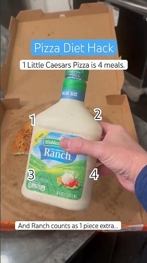 Little Caesars Pizza Diet Hack