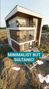 Elegant 3-Story Modern Minimalist House. #homerenovation #transformyourhome #beforeafter