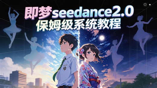 【即梦Seedance2.0教程】42集全！B站最新最全的即梦AI保姆级教程！新手必看！！AI提示词 AI绘画 图生视频 完整流程详解！手把手教你玩转AI视频！