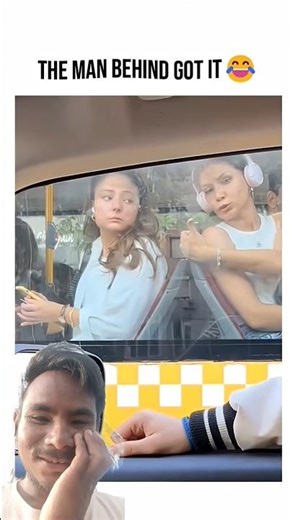 The man behind got it 😂 #funny #viral #shorts