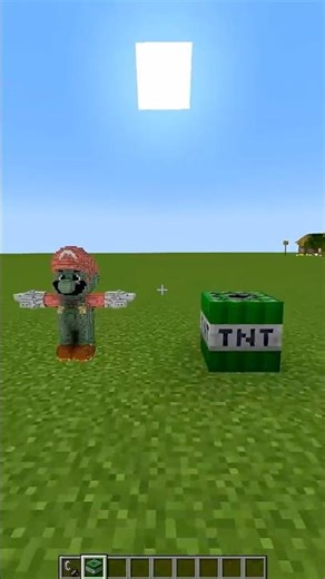 1 TnT vs 1000 MINI TnT Minecraft 🤯 #shorts #minecraft