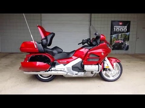 2016 Honda Gold Wing Walk-Around Video | Candy Red GL1800 Touring Motorcycle
