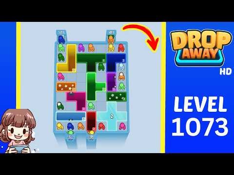 Drop Away Level 1073 Solution Walkthrough