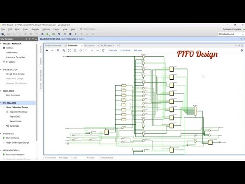FIFO (First In First Out) Implementation | Xilinx Vivado 