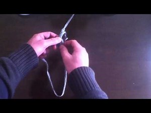 How to Tie the Australian Plait or Plaited Double.