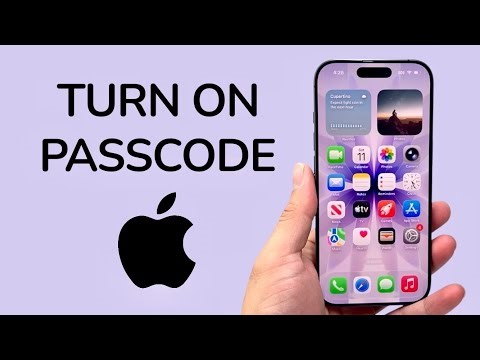How To Turn On Passcode On iPhone
