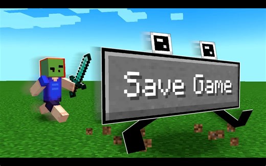 【中文配音】我重新编程了Minecraft的菜单按钮 - EightSidedSquare