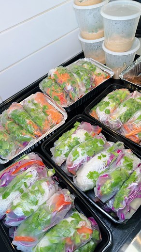 JANE OLIVIA👩🏼‍🍳✨🍝🥒🍒🍰 | If I had a restaurant, these would be on the menu fs🤭🤭 If you guys want the recipe for these & the peanut sauce, let me know! I can post... | Instagram