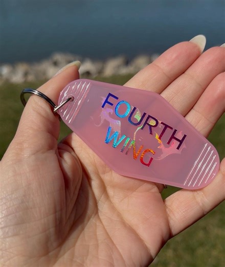 Fourth Wing Keychain - Etsy