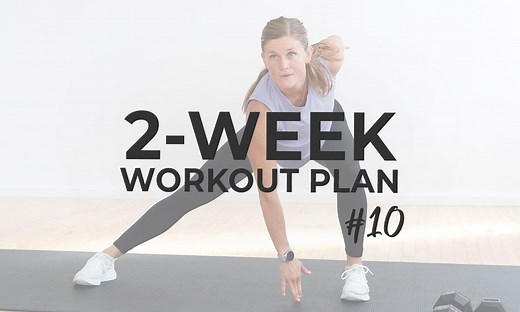 FREE Full Body Workout Plan PDF (2-Week Plan) | Nourish Move Love