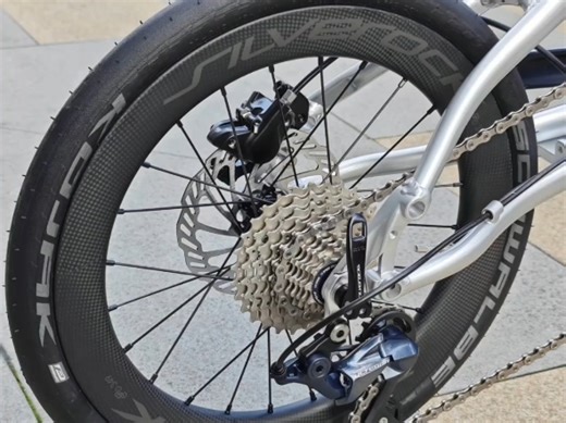 大行k3p 349升级silverock38mm框高碳纤维轮组