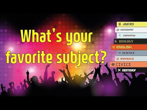 What's your favorite subject? [School Subjects Song]
