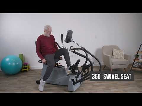 PhysioStep LXT Recumbent Linear Cross Trainer with Swivel Seat